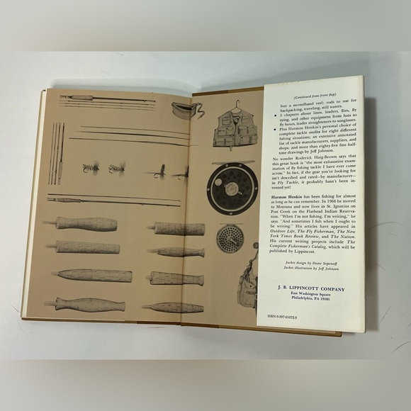 Fly Tackle Harmon Henkin A Guide to the Tools of the Trade 1976 1st Edition VTG - Picture 11 of 11